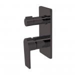 The Gabe Leva Wall Mixer With Diverter The Gabe Leva Wall Mixer With Diverter